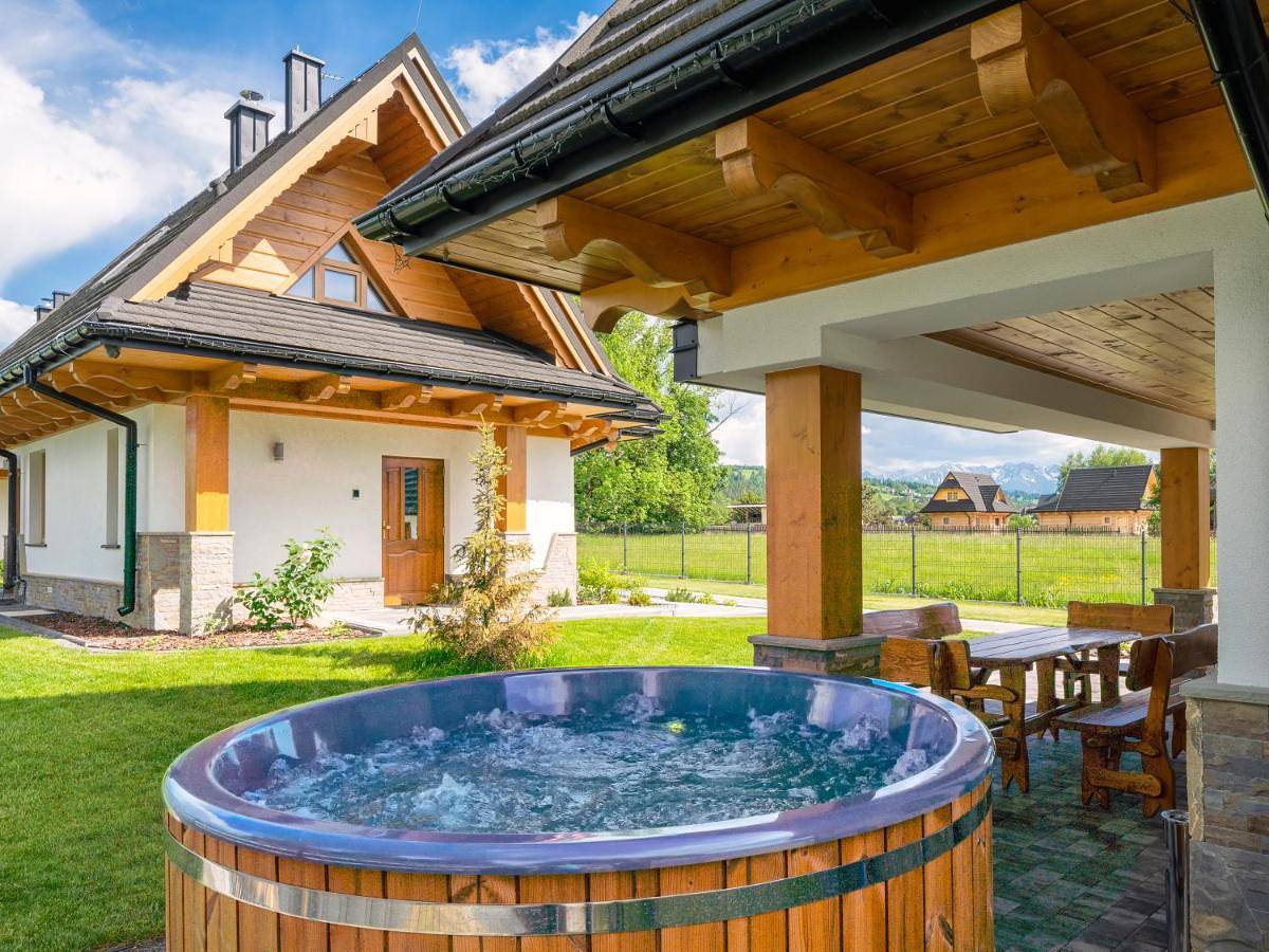 Domki "Na Dziedzinie" z Jacuzzi in Szaflary, Karpaty (Polska)