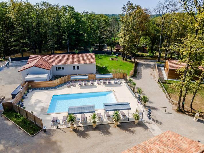 Maison de vacances pour 4 personnes, avec jardin et vue sur le lac en Dordogne - 3