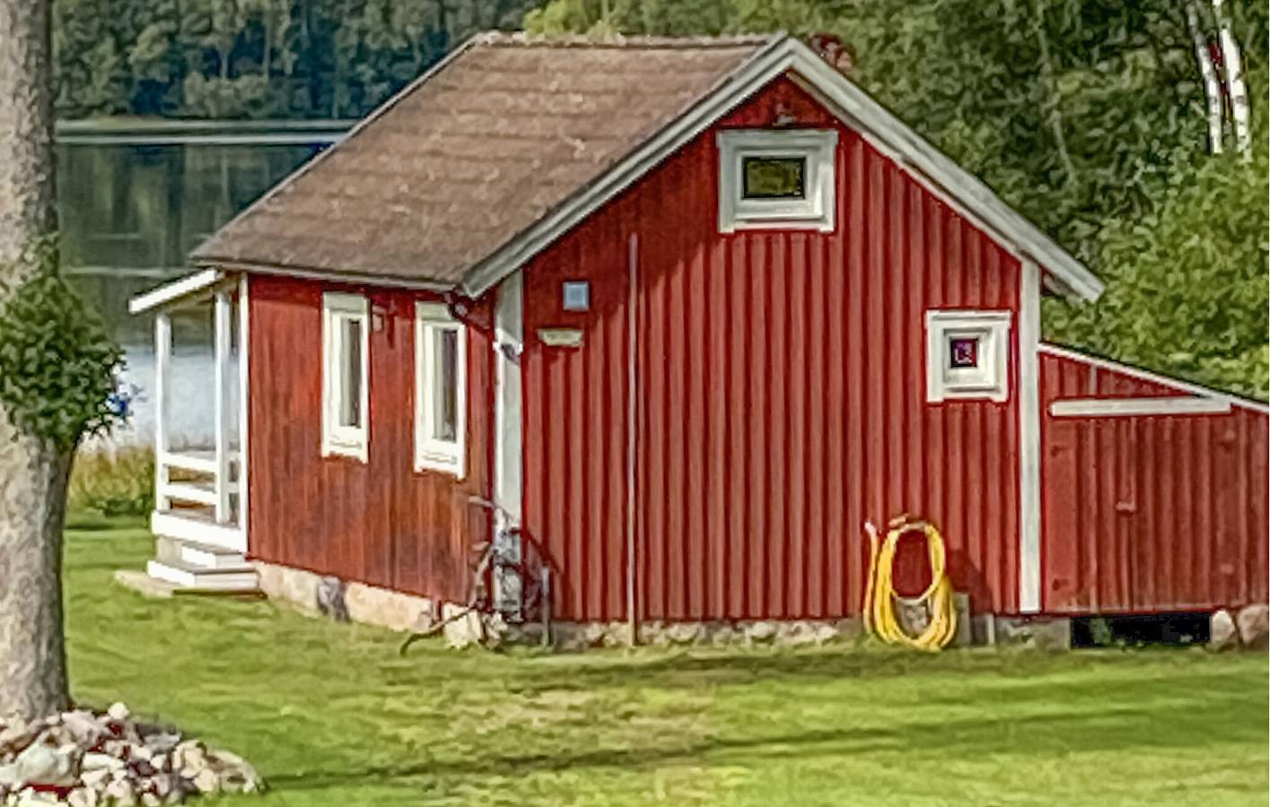Maison de vacances pour 4 personnes avec vue sur le lac in Région de Jönköping