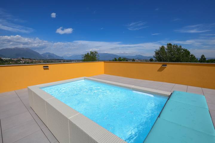 Bauernhof für 3 Personen, mit Garten und Seeblick sowie Balkon am Gardasee - 3