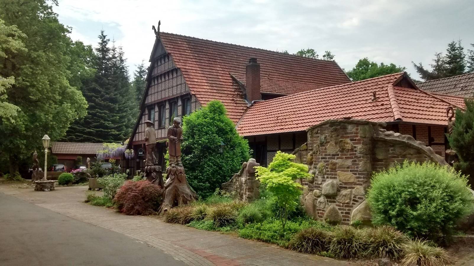 Ganze Ferienwohnung, Waldgasthof Röckers-Appartement 4 in Meppen, Hasetal