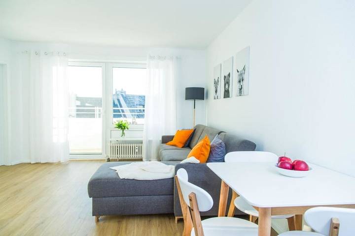 Vakantiewoning voor 4 personen, met balkon in Wiesbaden