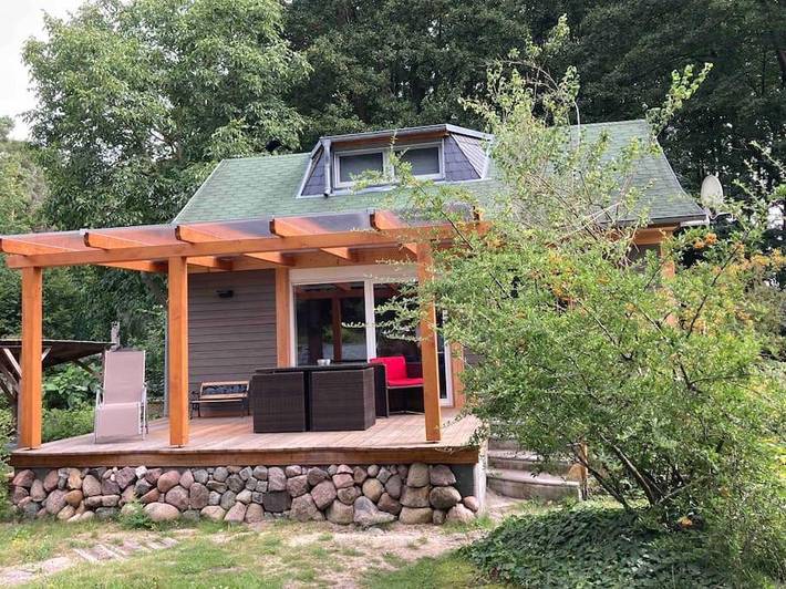 Ferienhaus für 4 Personen, mit Terrasse und Garten in Himmelpfort