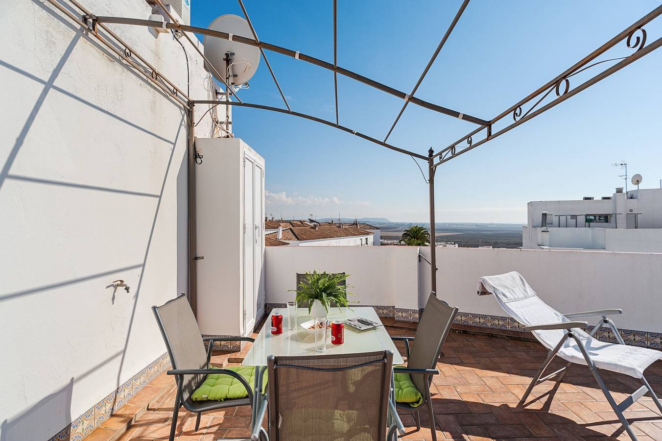 Apartamento entero, Terraza compartida con vistas impresionantes - Apartamento Sebastian 2 Alto in Conil de la Frontera, Costa de la Luz