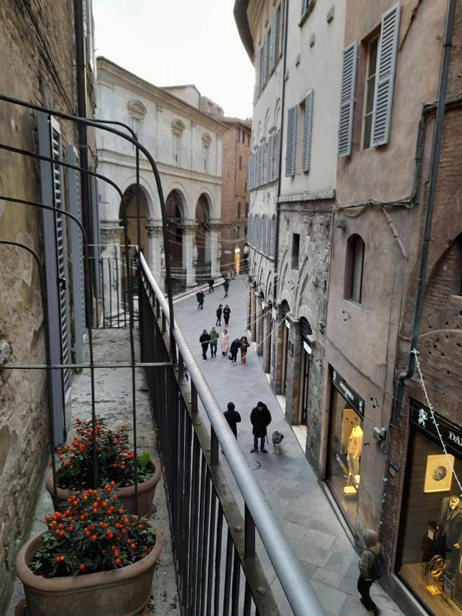 Chambre d’hôte pour 4 personnes, avec vue et balcon à Sienne - 2