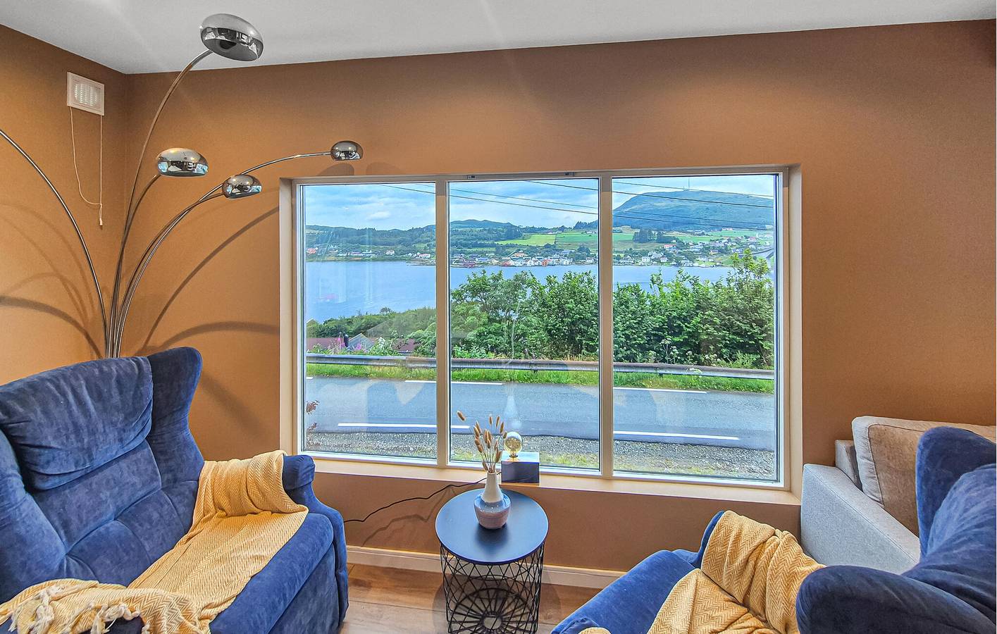 Ferienhaus für 6 Personen mit Garten in Bokn