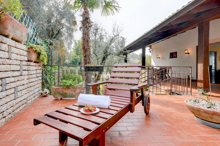 Ferienhaus für 7 Personen, mit Balkon und Terrasse sowie Garten und Seeblick in Malcesine - 4