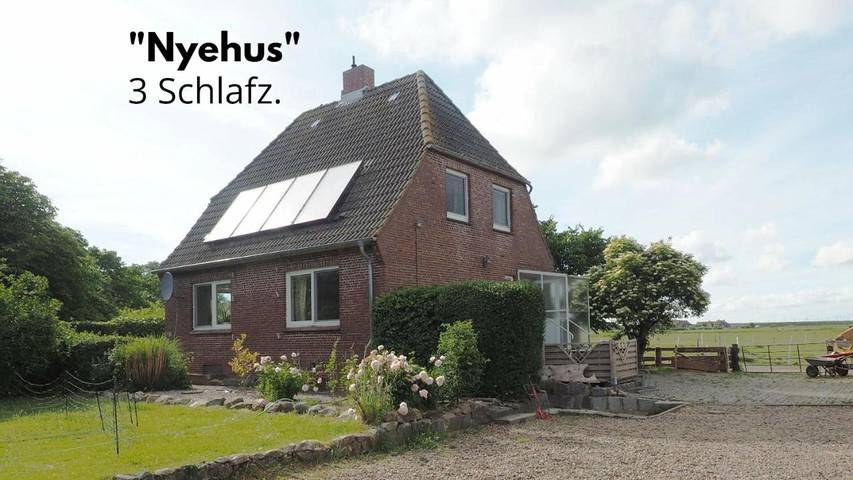 Ferienhaus für 5 Personen, mit Terrasse und Garten sowie Ausblick in Hattstedtermarsch - 3