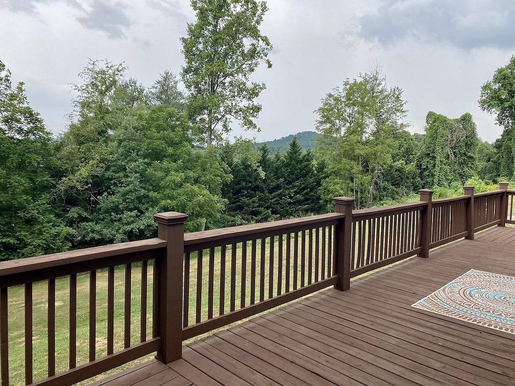 Elegant view at Longwood Cabin in Lenoir, Caldwell County