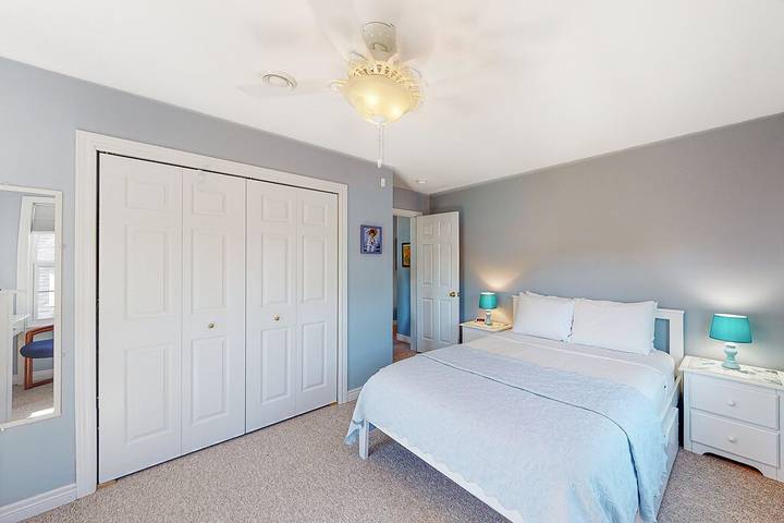 Vacation house for 10 people, with terrace in Maine