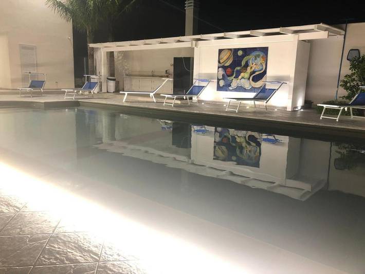 Maison d’hôte pour 2 personnes, avec piscine et balcon à Marsala