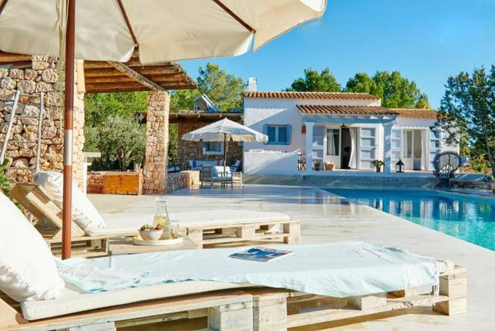 Villa para 5 pessoas, com Terraço e Jardim e ainda Piscina em Formentera