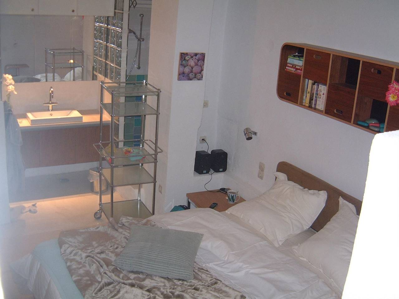 "Julia" mit Blick auf das Wasser in Skopelos Ciudad, Skopelos