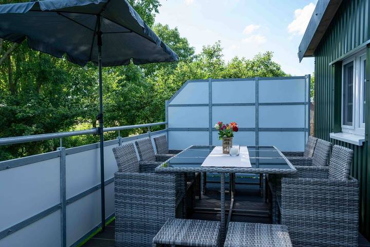 Ferienwohnung für 6 Personen, mit Balkon und Terrasse sowie Garten in Hattstedtermarsch - 2