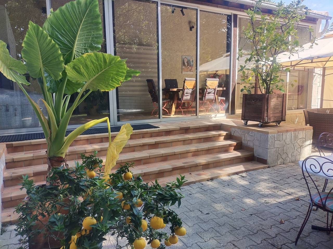 Ferienhaus 'De Maître Potager' mit privater Terrasse, privatem Garten und Wi-Fi in Valréas, Enclave de Valreas