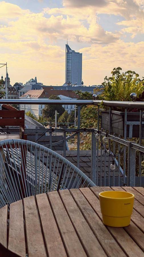 Ferienwohnung für 7 Personen, mit Ausblick und Terrasse, mit Haustier in Zoo Leipzig