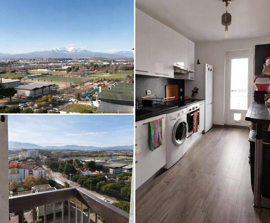 Double Room with Balcony in Perpignan, Côte méditerranéenne (France)