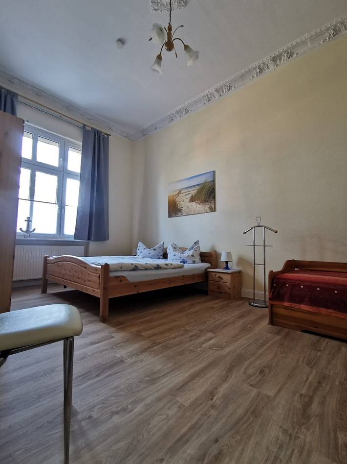 Apartamento inteiro, Apartamento "Villa Adler - Seeseite" com vista para o mar e terraço privado in Drei Kaiserbäder, Heringsdorf