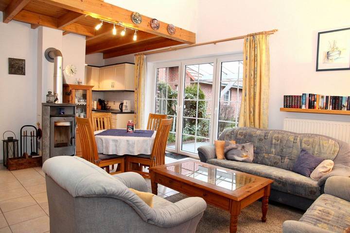 Ferienhaus für 5 Personen, mit Garten, mit Haustier