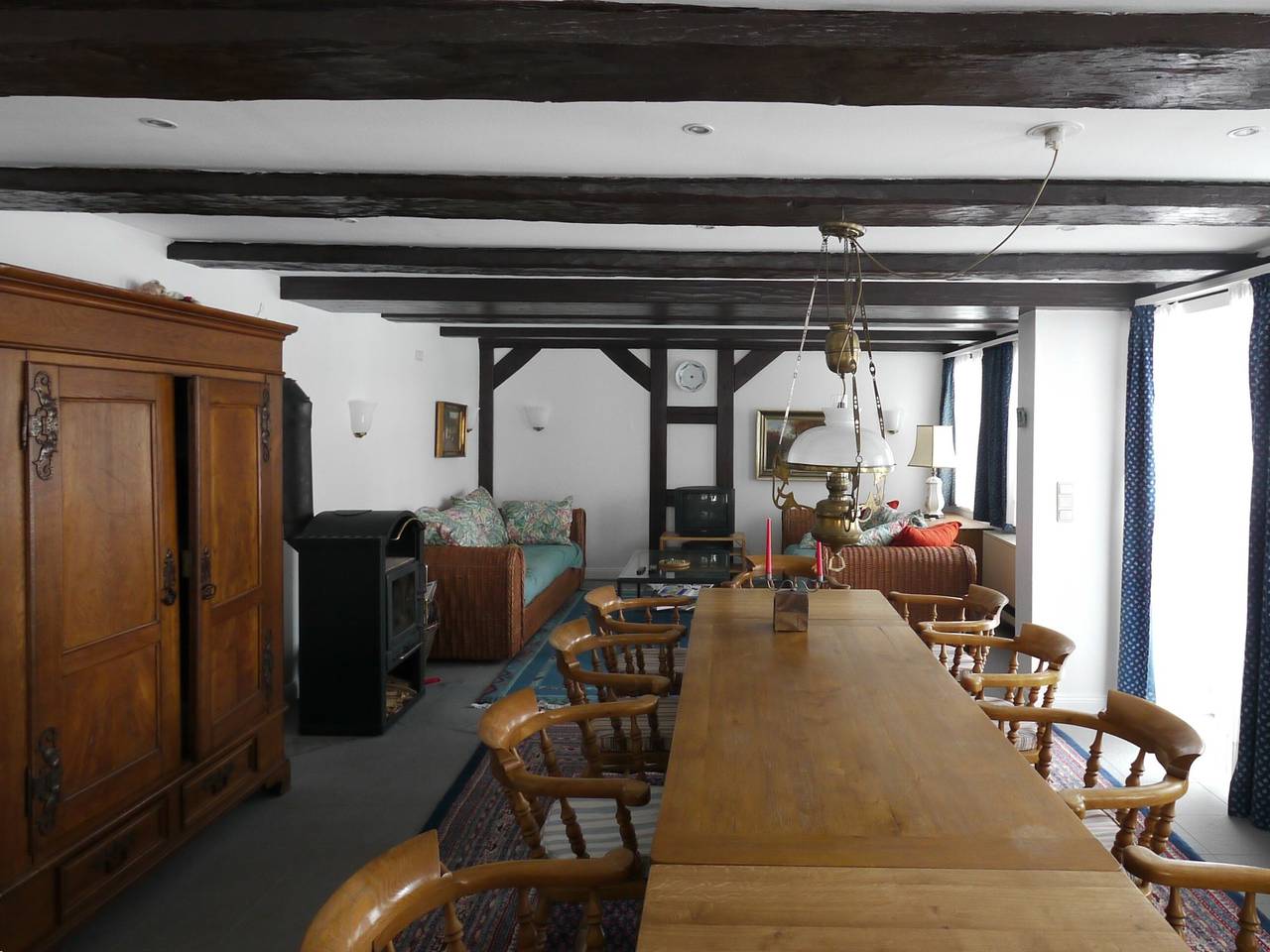 Ferienhaus 'Historisches Uhlenhorst' mit privater Terrasse, Garten und Wlan in Trebel, Landkreis Lüchow-Dannenberg