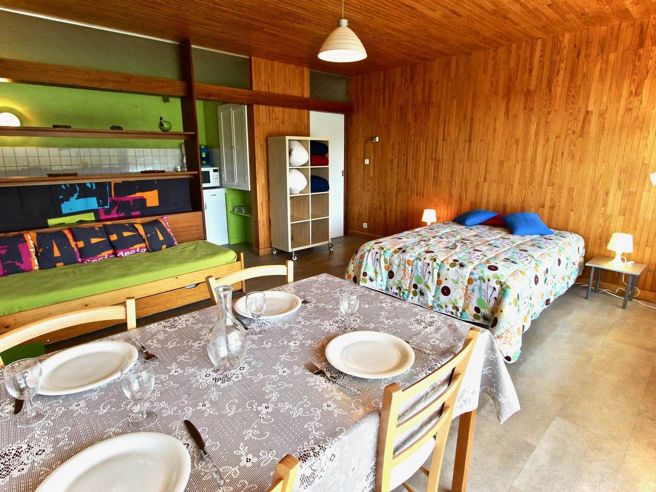 Studio entier, Grand studio rénové, 4 pers, animaux admis in Chamrousse, Parc national des Écrins