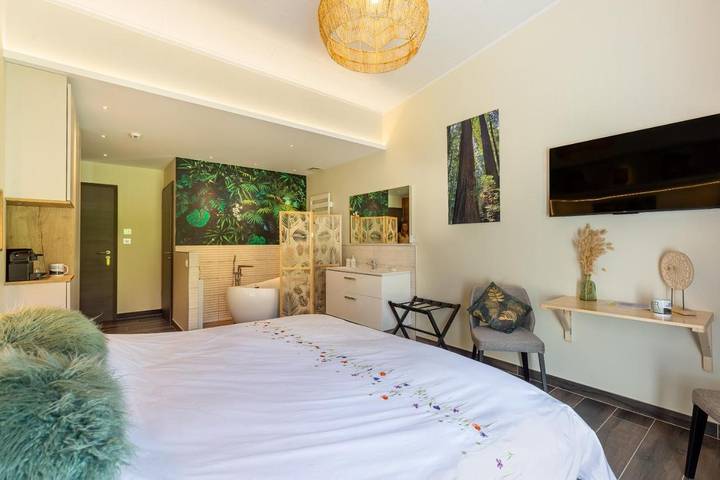 Chambre d’hôte pour 2 personnes, avec jardin ainsi que piscine et vue, animaux acceptés en Alsace - 4