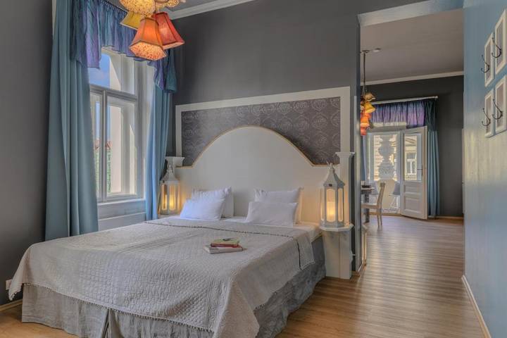 Apartahotel para 4 personas en Praga