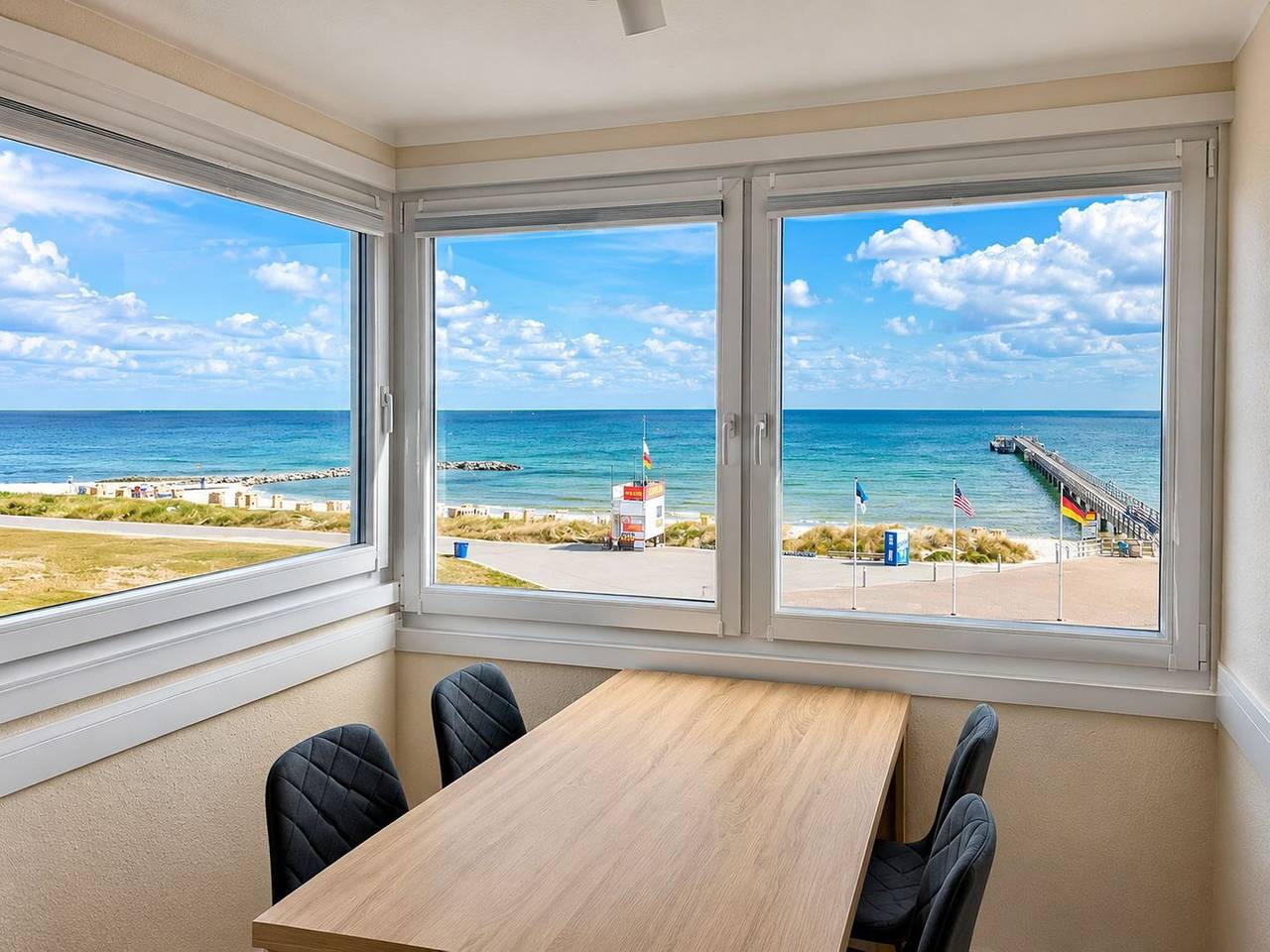 Ganze Wohnung, Ferienwohnung Strandblick – Meerblick, Wohlfühlmomente & Urlaubsglück in Schönberg, Südliche Ostseeküste