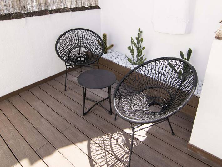 Loft voor 4 personen, met balkon in Malaga