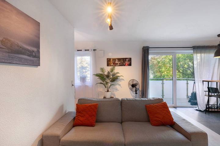 Ferienwohnung für 2 Personen, mit Balkon in Frankenthal