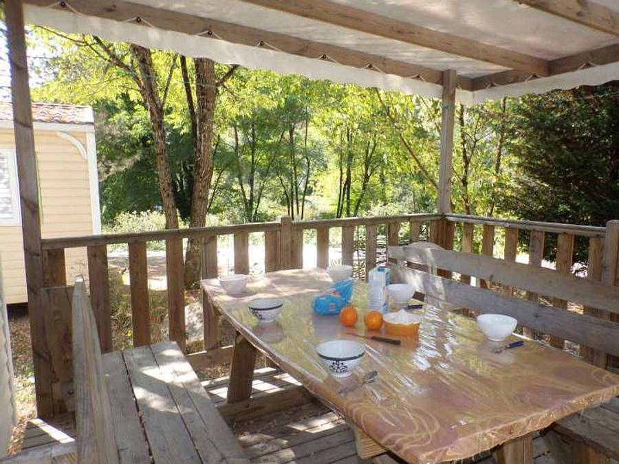 Camping La Grande Prade - Mobilheim 6 personen - Eichen in La Cassagne, Périgord Noir
