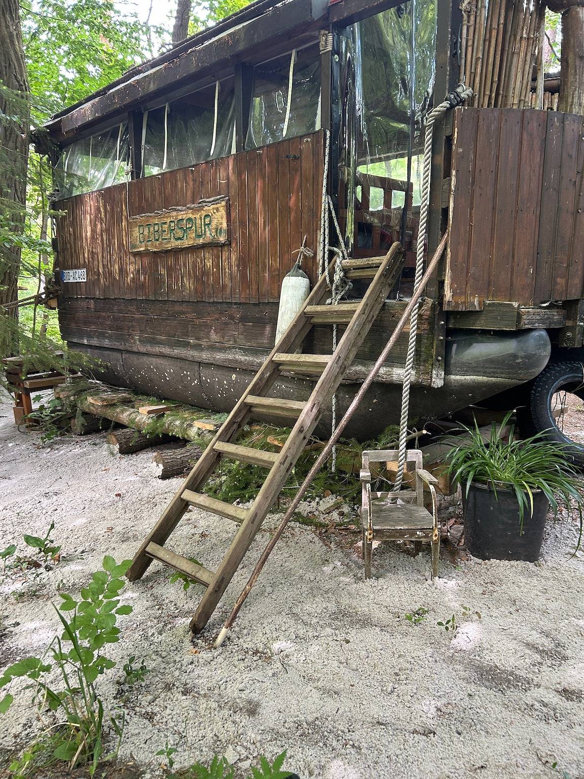 Waldfloß Biberspur in Coswig (Anhalt), Fläming