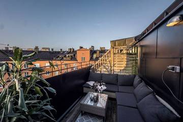 Ferienwohnung für 4 Personen, mit Garten und Balkon in Stockholm