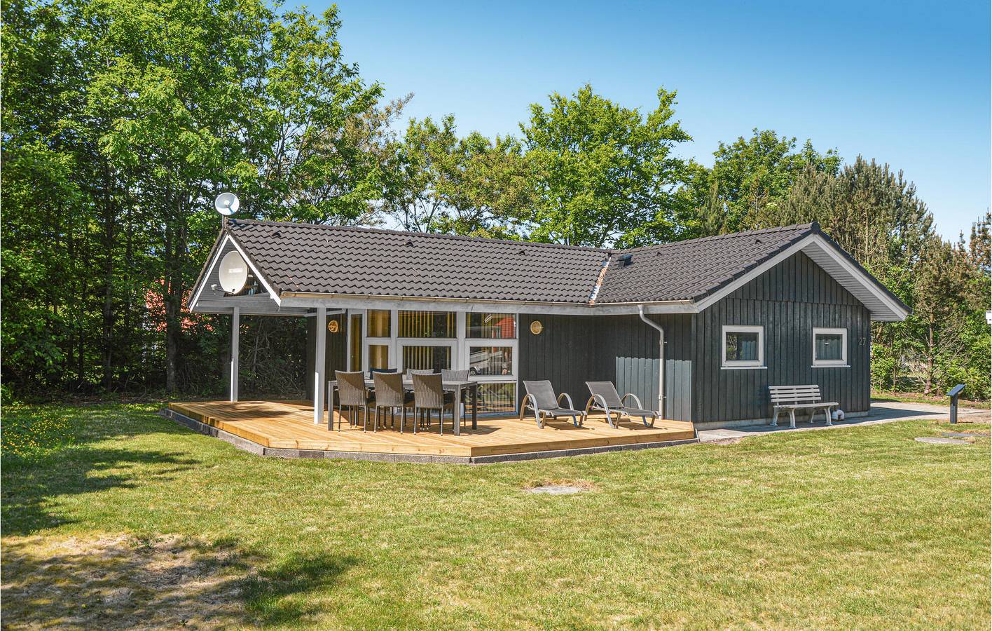 Ferienhaus für 6 Personen mit Sauna in Hemmet, Ringkøbing Fjord