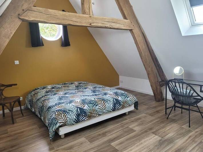 Gîte pour 4 personnes, avec jardin dans Canville-les-Deux-Églises - 3