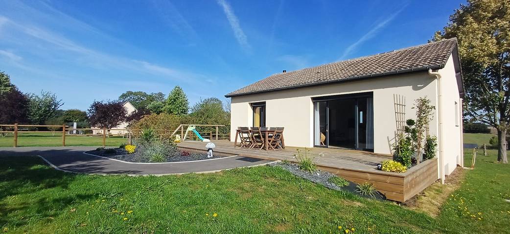 Maison de vacances pour 5 personnes, avec jardin en Normandie - 2