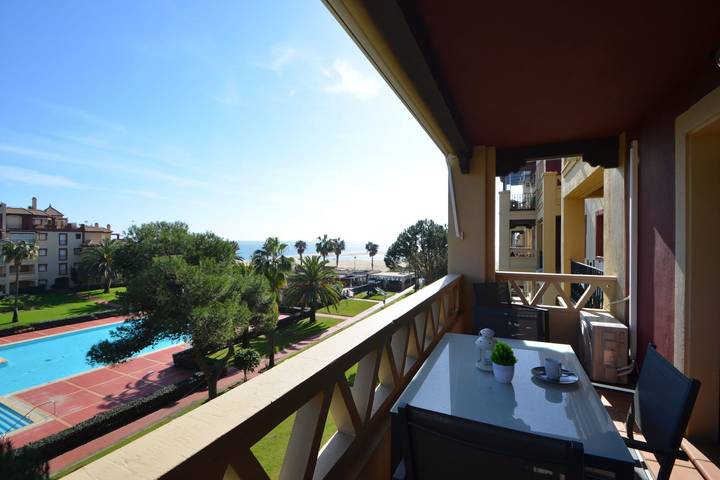Ganze Wohnung, Ferienwohnung für 3 Personen mit Garten in Isla Canela, Ayamonte