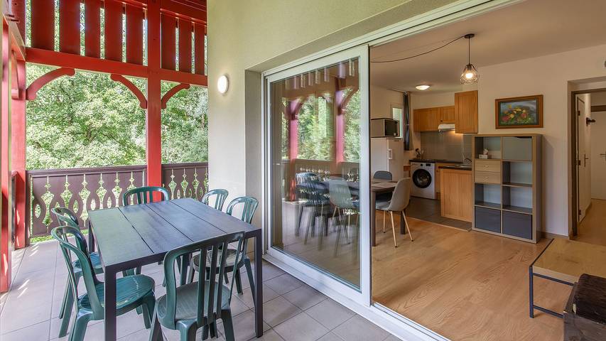 Gîte pour 6 personnes, avec balcon dans Office de Tourisme de Loudenvielle