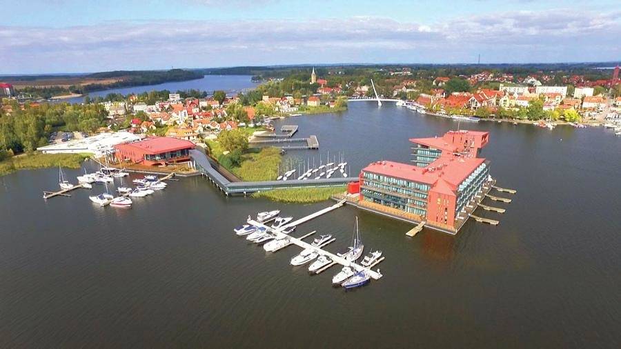 Kameralny domek drewniany letniskowy w Mikolajkach in Mikołajki, Powiat mrągowski