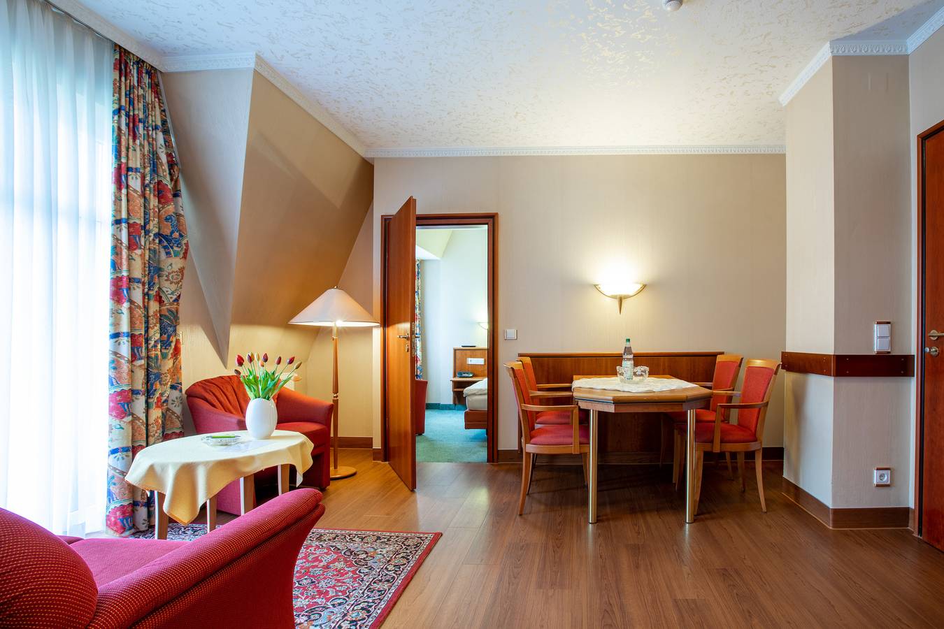Appartement de vacances entier, 2 Raum Apartment kleiner Balkon in Bad Kissingen, Rhön-Bayern