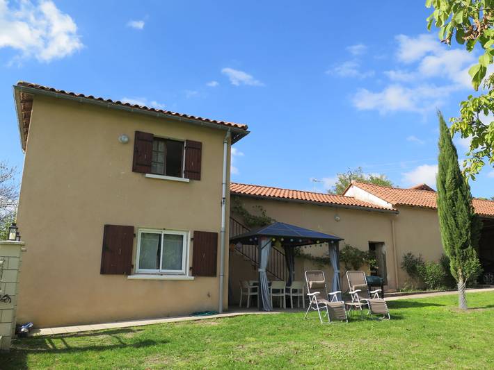 Maison de vacances pour 6 personnes, avec balcon ainsi que jardin et vue - 1