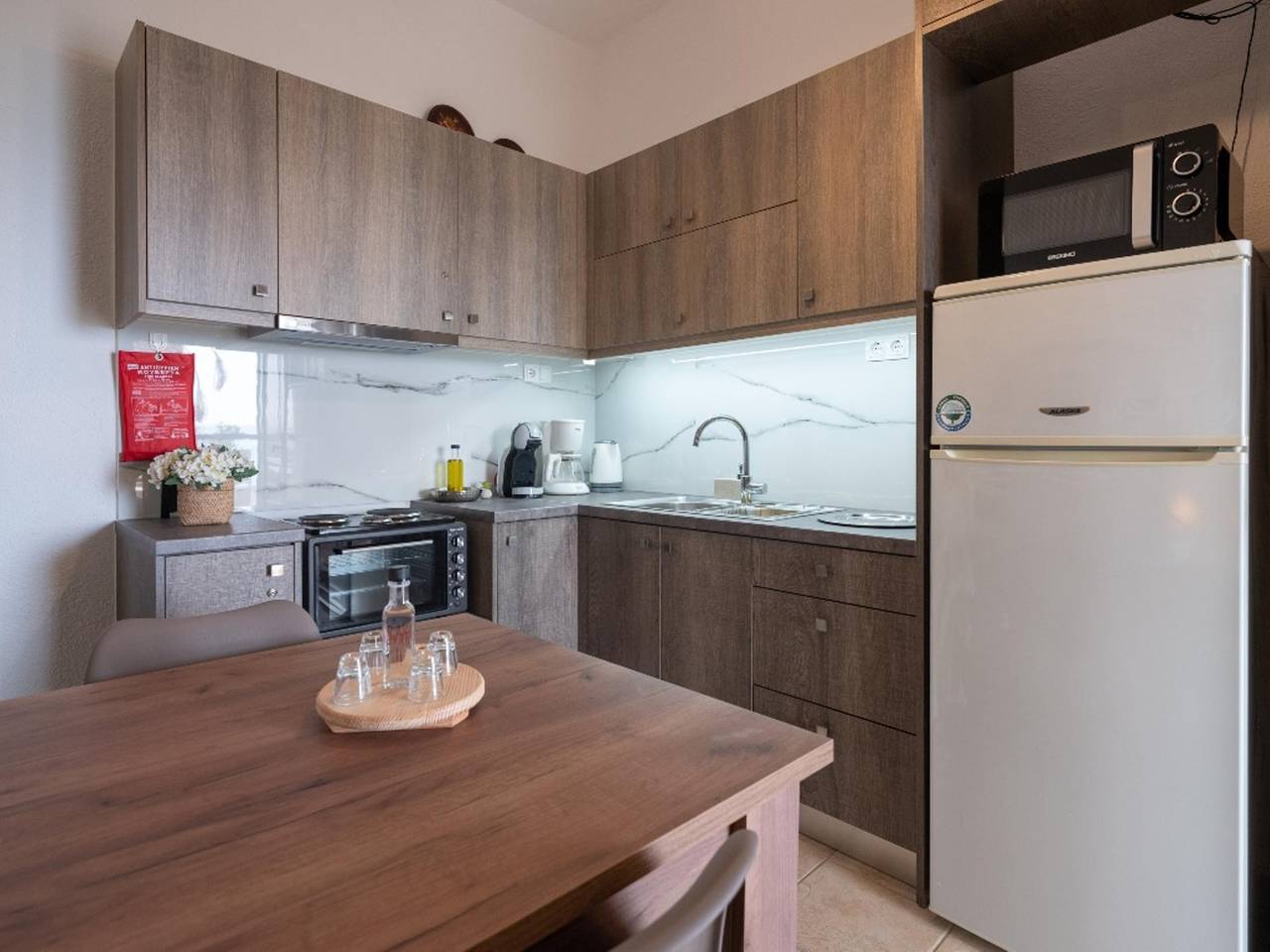 Ganze Wohnung, Ferienwohnung für 4 Personen mit Meerblick in Keratokampos, Iraklio-Heraklion und Umgebung