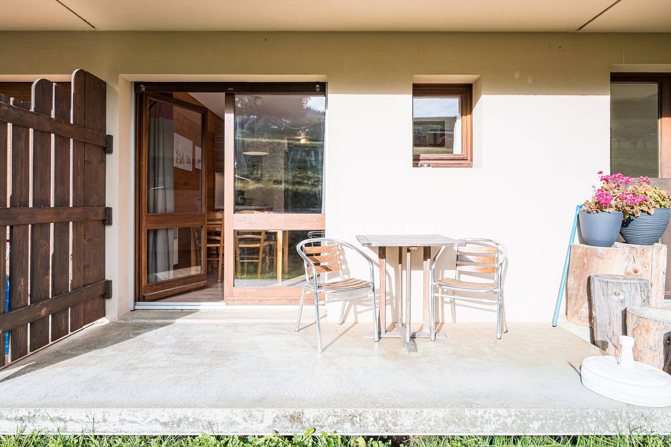 Hel studio-lejlighed, Studio Apartment '2 - L'Edelweiss' with Mountain View, Shared Garden and Wi-Fi in Cohennoz, Albertville Området