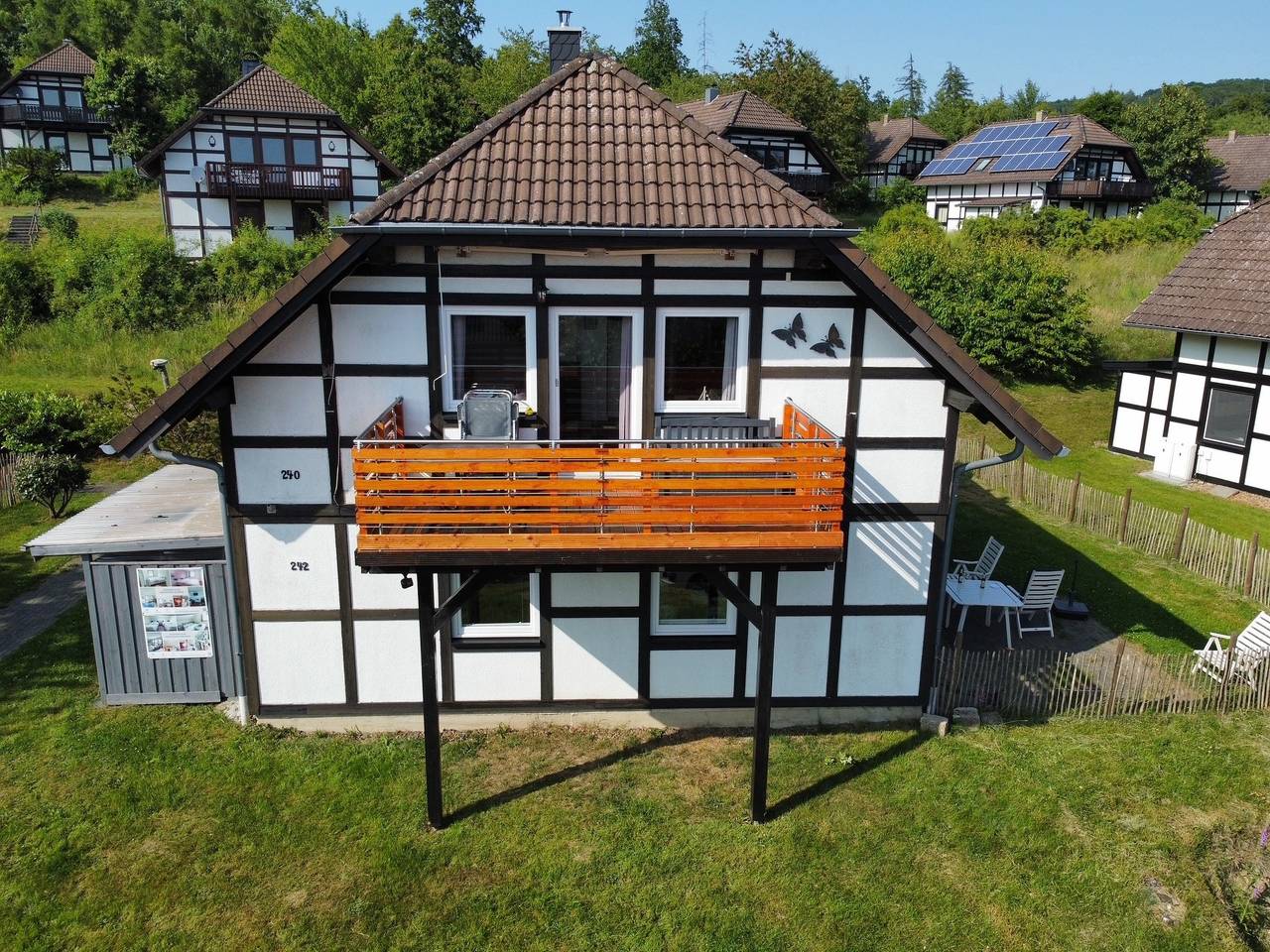 Geheel vakantieappartement, Vakantieappartement voor 4 personen met uitzicht in Frankenau, Waldecker Land