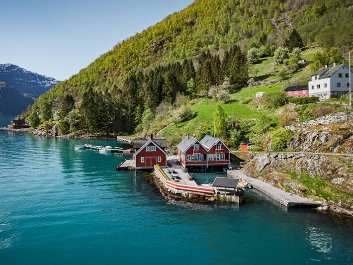 Dom dla 7 osób, z Taras w Norwegia