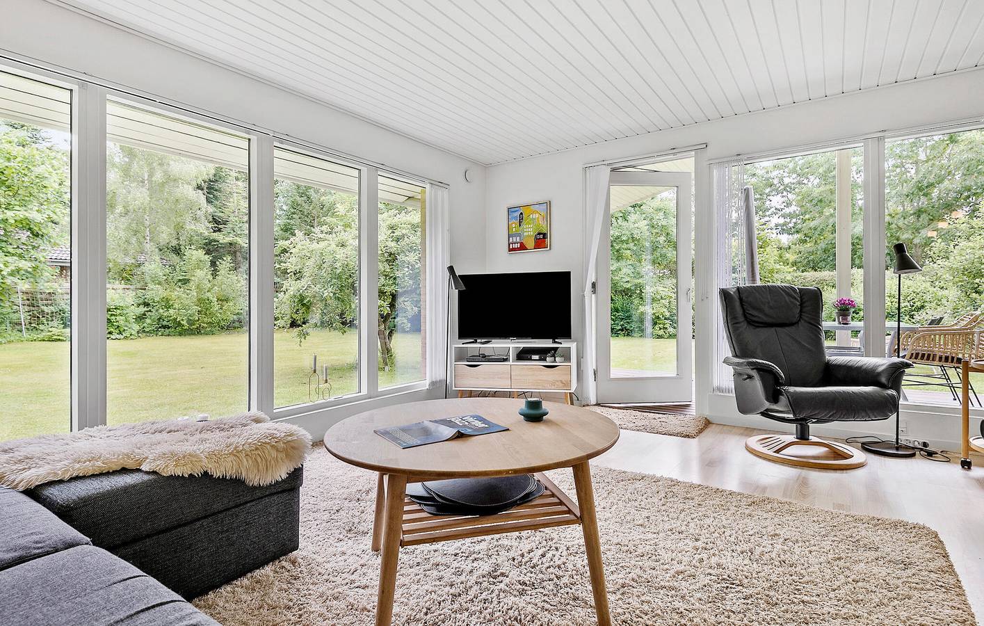 Ferienhaus für 6 Personen mit Terrasse in Egå, Djursland