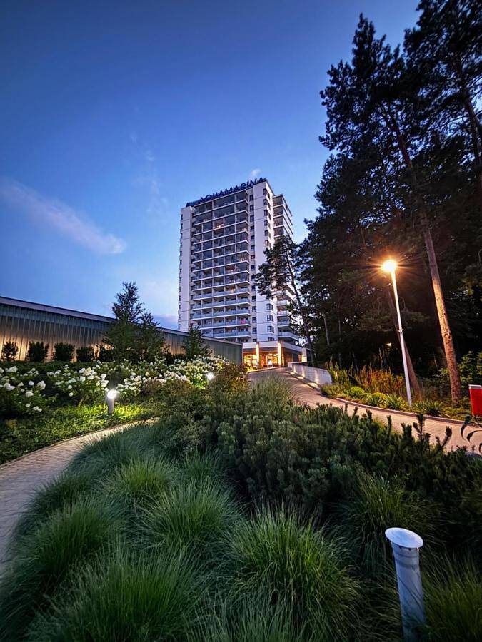 Ferienwohnung für 3 Personen, mit Balkon und Sauna sowie Pool in Międzyzdroje