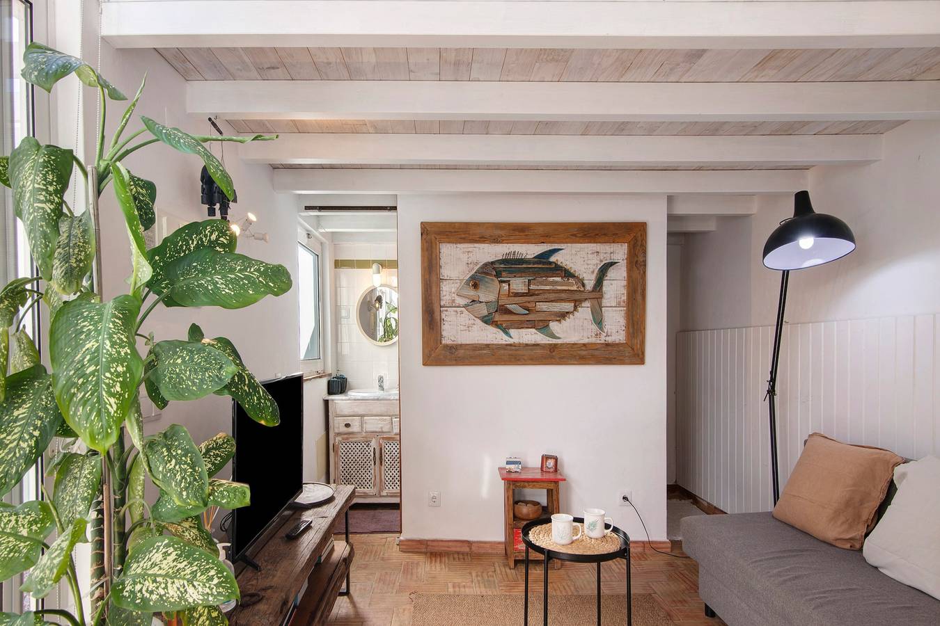 Appartement 'Estúdio Casa Do Limoeiro' met gedeelde tuin, wifi en airconditioning, foto 11