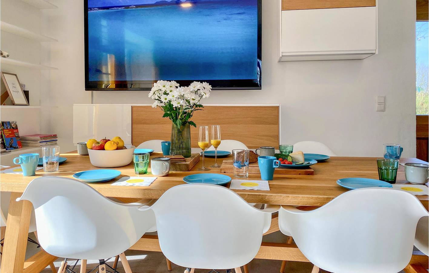 Appartement am Strand mit Parkplatz und Terrasse in Karby, Kappeln & Umgebung