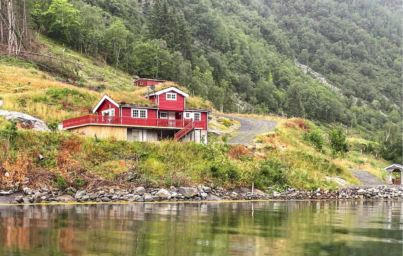 Ferienhaus für 6 Personen mit Garten in Selje